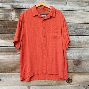 Men's Royal Robbins XL Relaxed Fit Short Sleeve Button Down Shirt